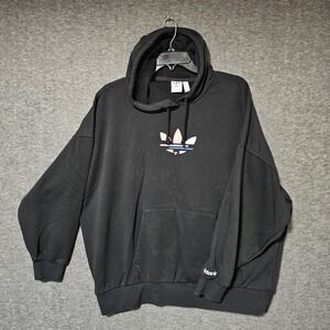 Adidas Adicolor Shattered Trefoil Oversized Hoodie Medium